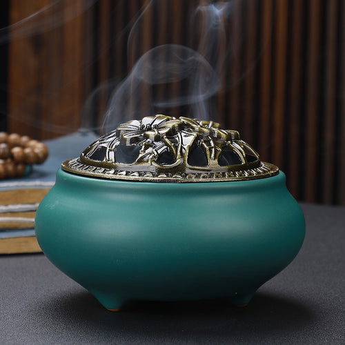 Buddha Ceramic Incense Burner