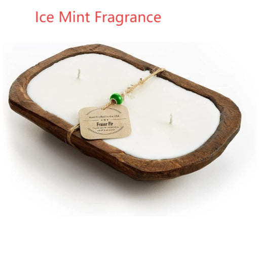 Lavender Wooden Candles