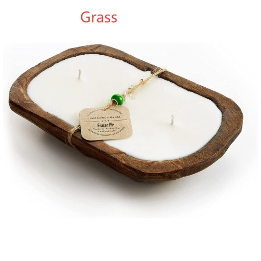Lavender Wooden Candles