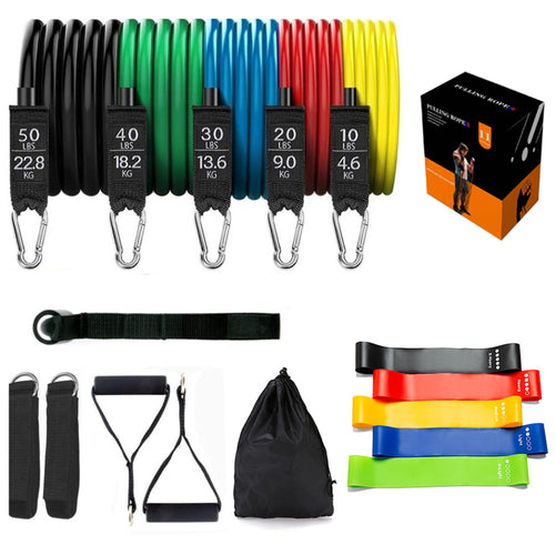 Latex Resistance Band Set for Full-Body Training