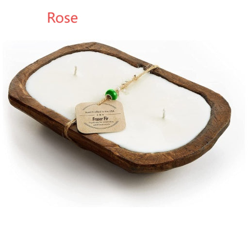 Lavender Wooden Candles